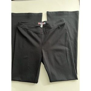 Urban Outfitters Women's Black‎ V-Front Stretch Yoga Lounge Active Pants Flare L